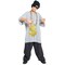 Hip Hop Gold Necklace - Rapper Dollar Sign Medallion Golden Chain Costume Bling Jewelry